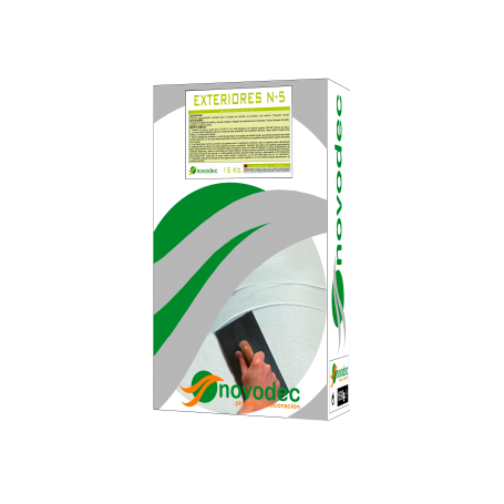 Novodec enlucido exteriores 5kg