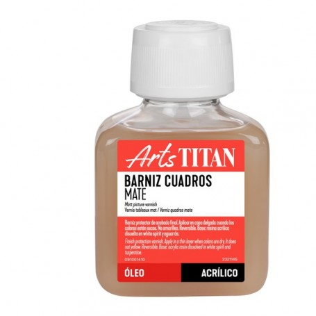 Barniz de Cuadros Mate Titan Medium