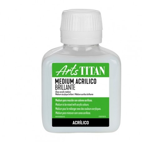 Medium Acrílico Brillante Titan Medium