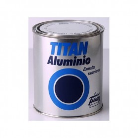Titan Aluminio Exteriores Plata
