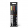 Pack 3 Rotuladores Montana Acrylic - 1mm