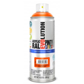 Pintura en spray ACRÍLICA BASE AGUA Pintyplus Evolution Colores metálicos
