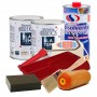 Pack de pintura para azulejos + disolvente + herramientas para pintar