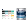 Esmalte al agua mate Kilate AcriTec