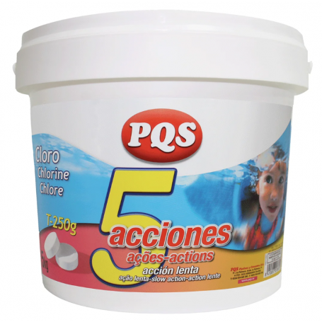 CLORO 5 ACCIONES T-250 G PQS