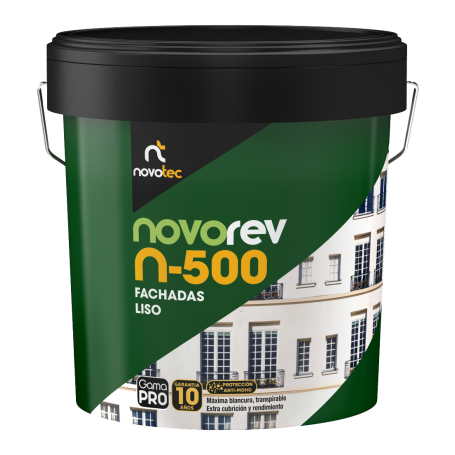 Pintura para Fachadas de Colores - NOVOREV N-500
