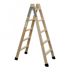 Escalera de Madera con Tacos Homologada