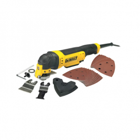Multi-herramienta Oscilante 300W + 30 accesorios DWE315-QS - Dewalt