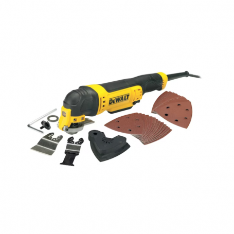 Multi-herramienta Oscilante 300W + 30 accesorios DWE315-QS - Dewalt