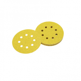 Discos de lija 125mm y grano 120 con velcro DT3105-QZ - DeWalt