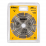 Disco de diamante para corte en seco con borde segmentado 125x22.2mm - DeWalt