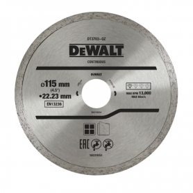 Disco de diamante de 115 mm para cerámicas - DeWalt