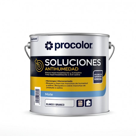 Pintura antihumedad blanca