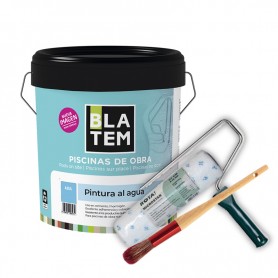Kit pintura al agua para piscinas - 4 colores