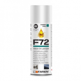 F72 Lubricante con Silicona en Spray Translúcido - Faren