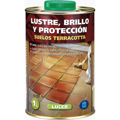 Lucer producto de acabado - Brillante - Terracota interior