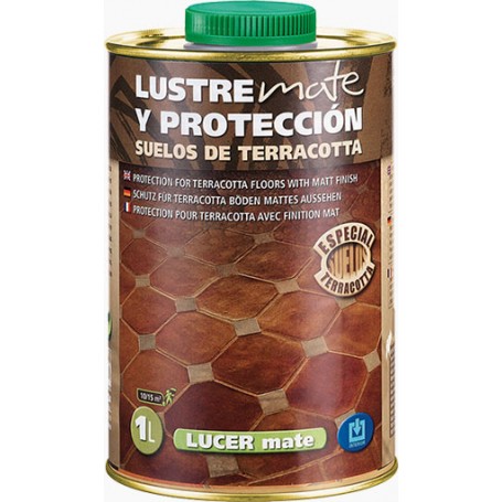 Lucer producto de acabado - Mate - Terracota interior