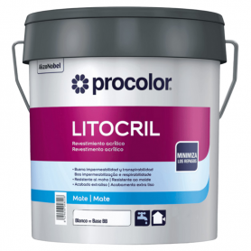 Pintura para fachadas Procolor Litocril - Colores Ready