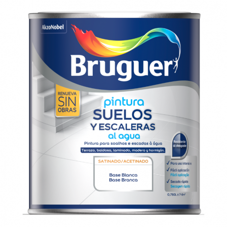 Pintura al agua para Suelos - Bruguer