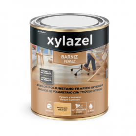 Xylazel Barniz suelos de Poliuretano tráfico intenso al agua Mate