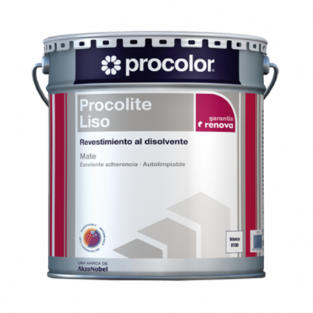 Pintura para fachadas Procolite Liso Mate