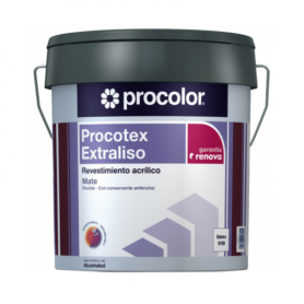 Pintura para fachadas Colores - Procotex Extra Liso Mate