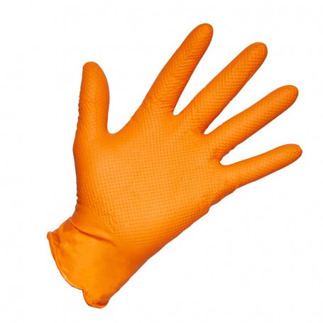 Guantes Nitrilo Diamantado - Lion - cajas-