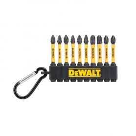 DW JUEGO DE 10 PUNTAS FLEXTORQ 57MM PZ2