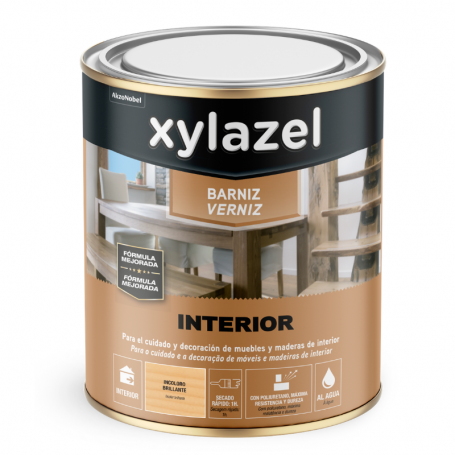Barniz Interior al Agua Brillo - Xylazel