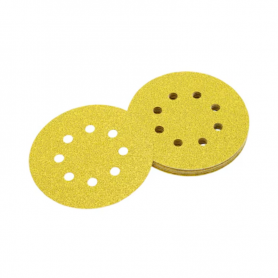 DW DISCOS DE LIJA DE 125MM Y GRANO 80