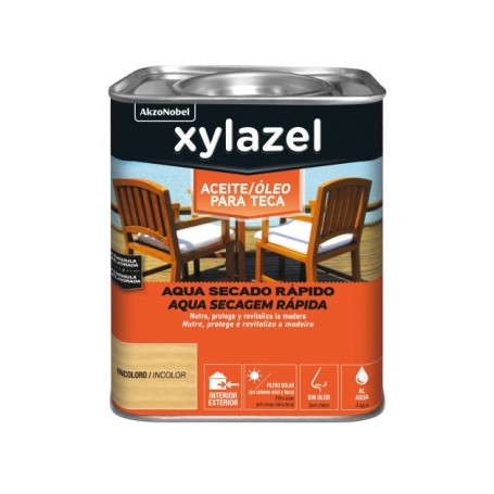 Xylazel aceite para teca aqua secado rápido
