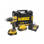 DEWALT TALADRO PERCUTOR S/ESCOB 18V 5Ah