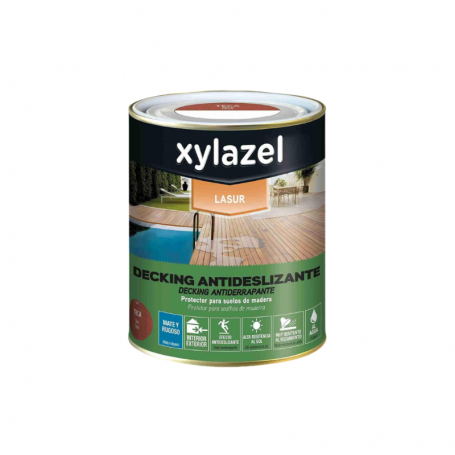 Xylazel Lasur Decking Antideslizante Mate Rugoso