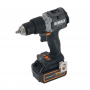 DEWALT Taladro Percutor McLaren sin escobillas XR 18V 13mm 90Nm con 2 baterías Li-Ion 5Ah y maletín TSTAK