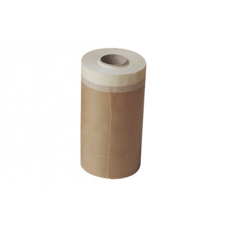 PENTRILO PAPEL CON CINTA PREMIUM 45CMX45M NARANJA