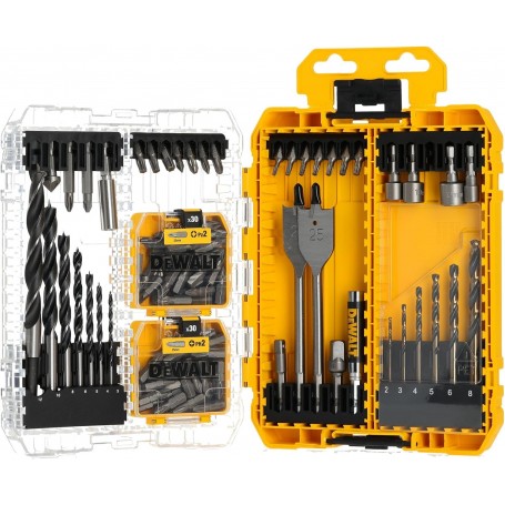 DEWALT DT70784-QZ Juego de 100 Piezas para Taladrar y Atornillar