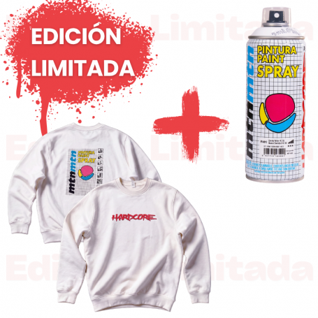Pack MTN Hardcore 30 Aniversario Spray + Sudadera Edición Limitada