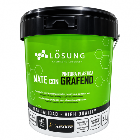 Pintura Plástica Ecológica con Grafeno