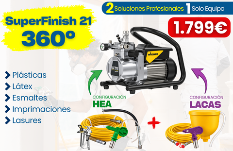 Oferta 2 en 1 SuperFinish 21 PRO