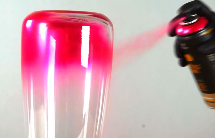 decoracion con pintura en spray