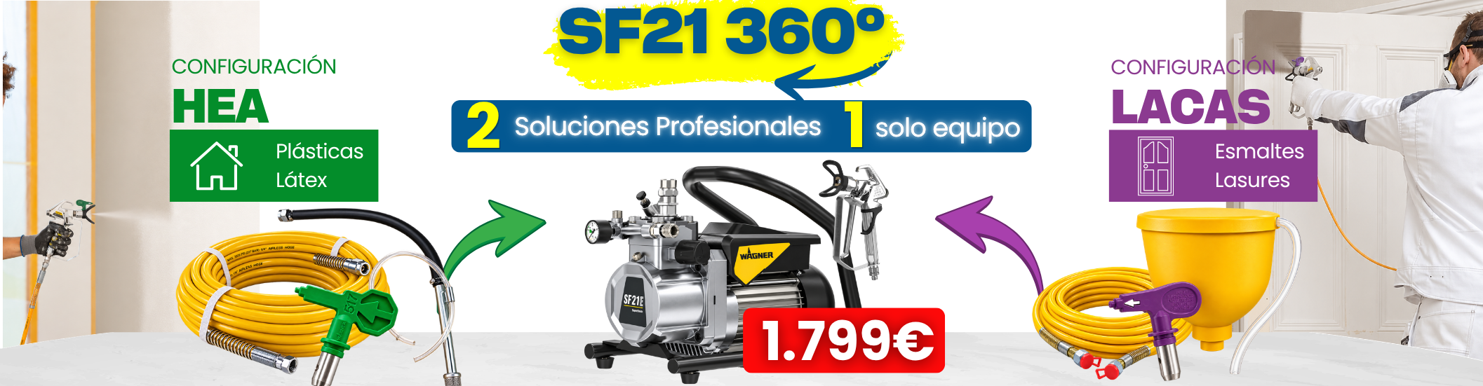 Oferta 2 en 1 SuperFinish Pack 360